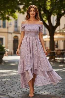 Lea & Viola summer dress light purple size XS NWT