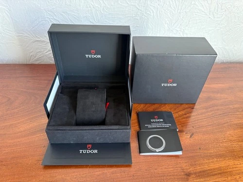 Genuine Tudor watch presentation box set