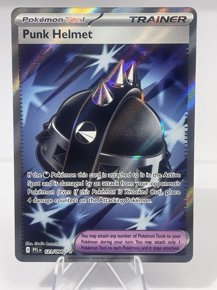 Punk Helmet - 121/094 Ultra Rare - Phantasmal Flames PFL ME02 - Pokemon NM - Image 2 of 4
