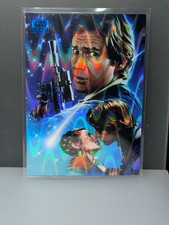 2025 Topps Chrome Star Wars Galaxy - New Visions #8 - Blue Ray Wave /175