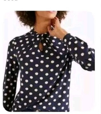 BODEN LADIES MULTI WAY TWIST NECK TOP BLOUSE SIZE UK 8 BRAND NEW SAMPLE  T16
