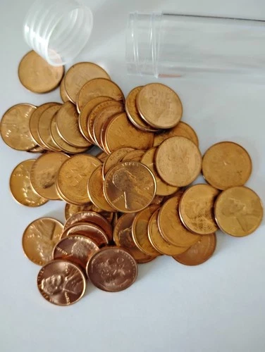 New Listing1942 Lincoln Wheat Cent BU Roll