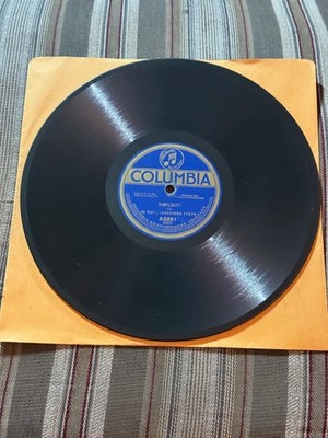 COLUMBIA Record 78 Rpm A2251 Sibyl Sanderson Fagan SIMPLICITY / L'ARDITA