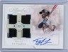 Ty France 2022 Panini Flawless #QPA-TF Quad Patch Signatures #/25