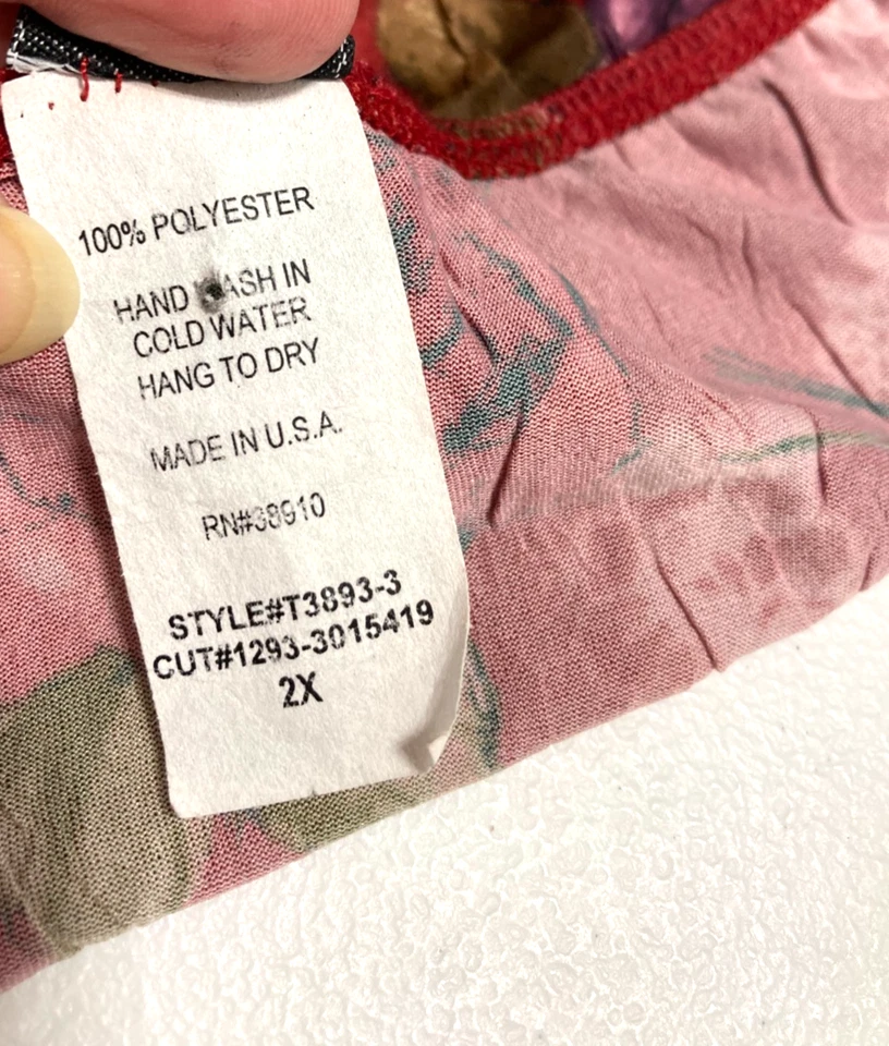 Muñeca bebé vintage Teenie Weenie Y2K Top encaje ribete coqueta hada floral roja 2X Foto 4 de 4