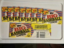 1988 Topps Big Baseball Series 3 - Lot of 10 Sealed 7 - Card Packs