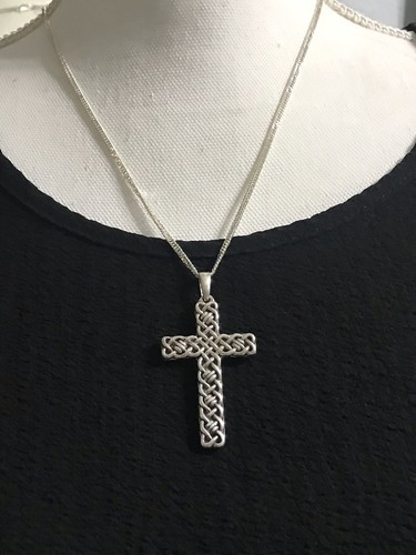 925 Sterling Silber Kreuz Anhänger - Bild 3 von 14