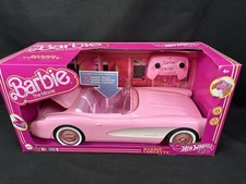 Mattel Hot Wheels Barbie the Movie RC Corvette Car - Pink- NEW