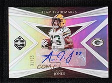 2020 Panini Limited Team Trademarks Auto 31/35 Aaron Jones #TT-AJ Auto 4t6