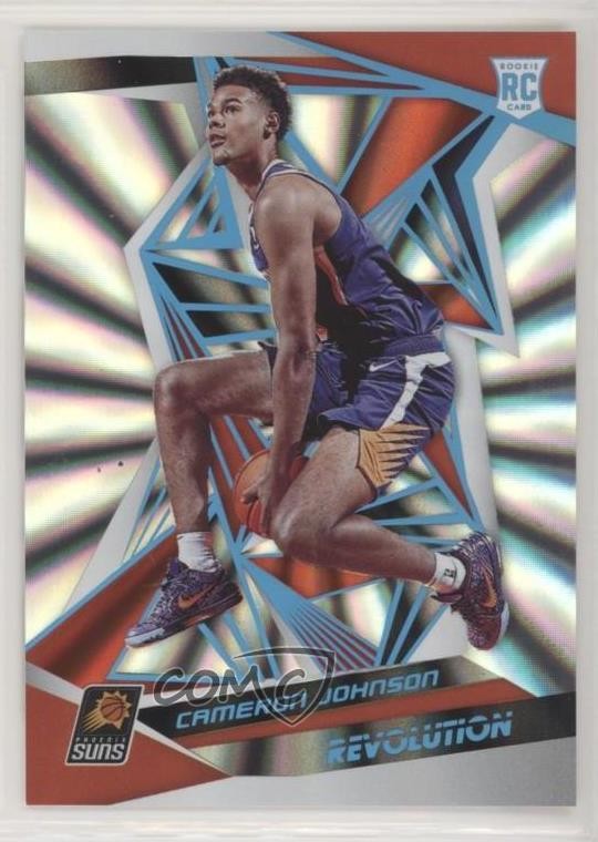 2019-20 Panini Revolution Rookies Sunburst /75 Cameron Johnson #110 Rookie RC
