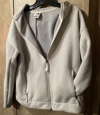 The North Face Women's Sibley Fleece Hoodie in grey heather Size Medium