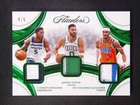 2024-25 Panini Flawless Anthony Edwards/Jayson Tatum/Shai GU Patch Emerald /5