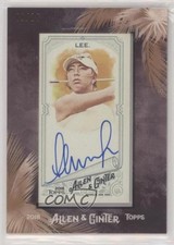2018 Allen & Ginter Mini Framed Non-Baseball Black Frame /25 Alison Lee Auto 0v7