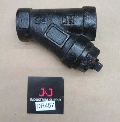 NEW M N 3/4'''' FNPT Cast Iron Y-Strainer 250 CI (Fast Shipping)