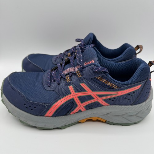 Scarpe da corsa Asics Gel-Venture 8 donna taglia 8 sneakers larghe corallo navy - Foto 10 di 13