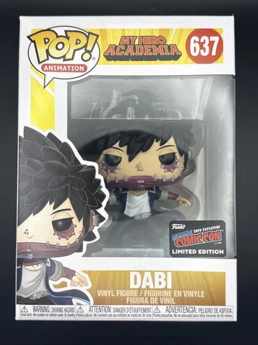 Funko Pop! My Hero Academia - Dabi #637 New York Comic Con W/Hard Protector