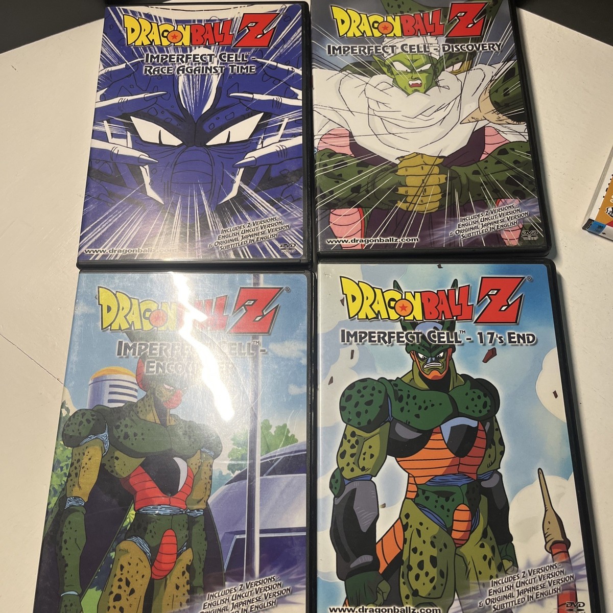 Dragon Ball Z - Imperfect Cell: Box Set (DVD, 2003, 4-Disc