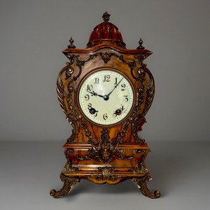 Rare Antique Lenkirch German Mantel Clock