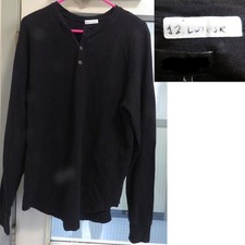SUPERMAN AND LOIS - Lex Luthor black long sleeve shirt - Michael Cudlitz worn