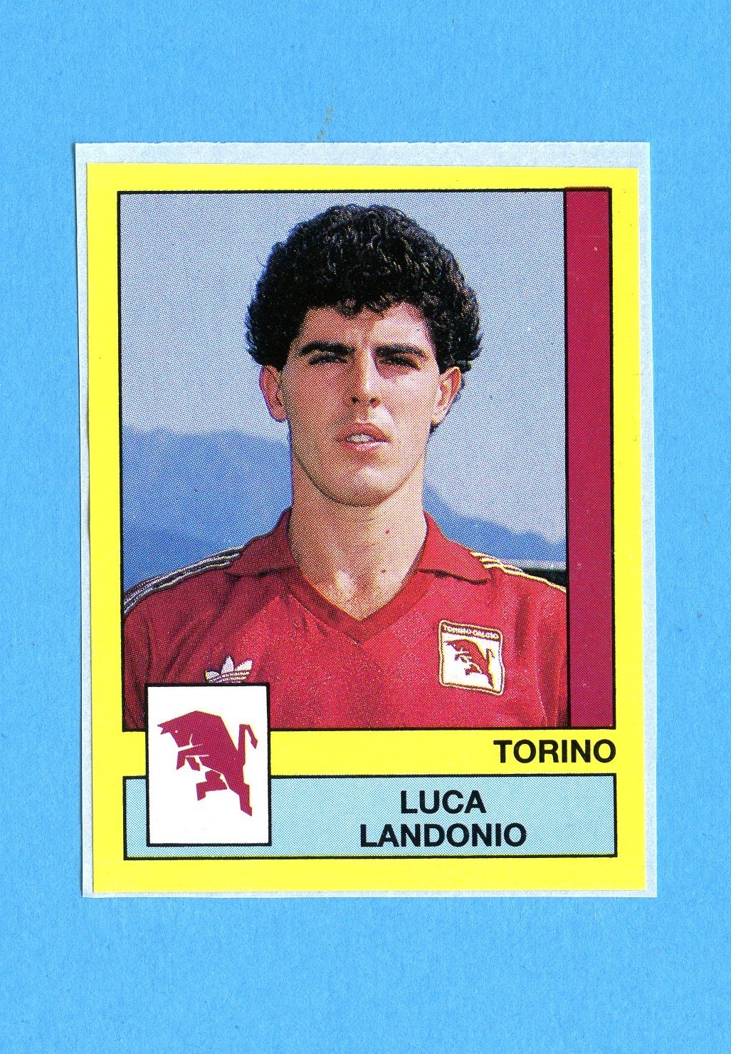 CALCIATORI PANINI 1988-89 Figurina-Sticker n. 338 - LANDONIO - TORINO -Rec