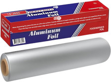 18 X 500 Feet Heavy Duty Aluminum Foil Wrap Commercial Grade for Food Service