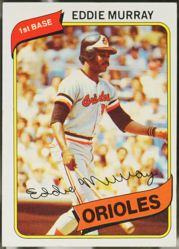 1980 Topps Baseball Eddie Murray #160 EX