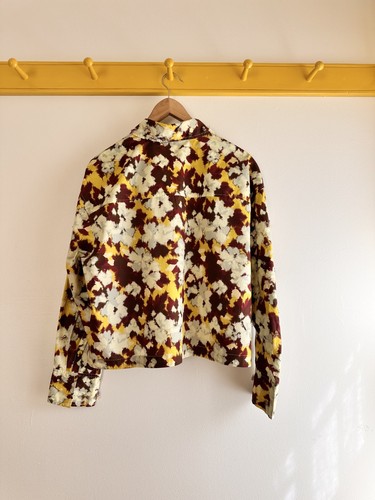 ULLA JOHNSON Aria Blusa abito camicia top stampa floreale perline 6 NUOVO NUOVO CON ETICHETTE $590 - Foto 10 di 13