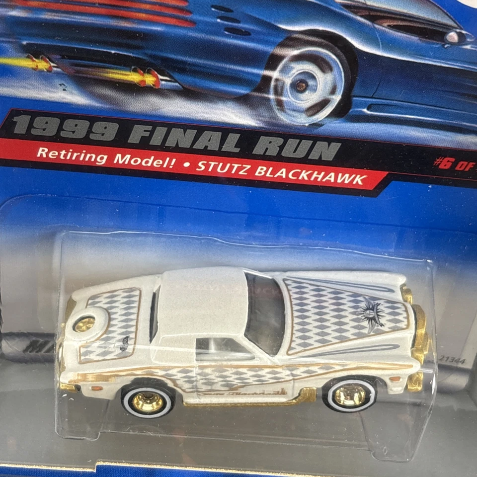 Hot Wheels 1999 Final Run Stutz Blackhawk Retiring Models #6 of 12 - Image 3 of 4