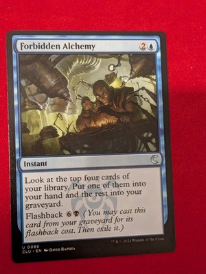 Forbidden Alchemy Regular U NM Ravnica Clue Edition MTG