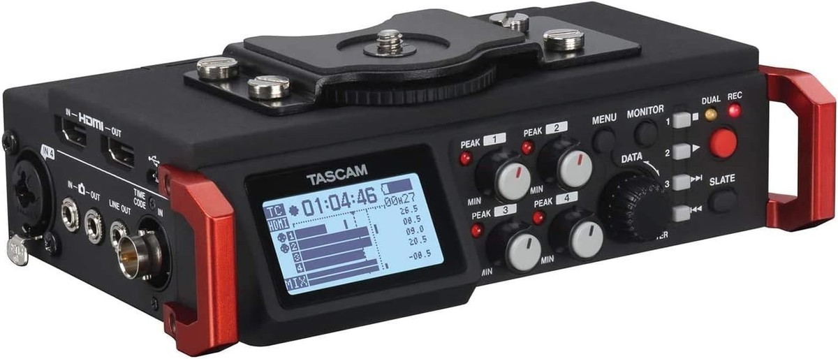 Tascam DR-701D 6-Track Portable Audio Recorder for DSLR Camera