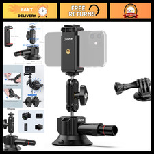 Suction Mount 3" for Vlogging Camera Smartphone Clamp - Car Mount Accessory