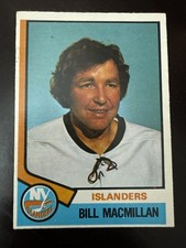 1974 O-Pee-Chee NHL #339 Bill MacMillan Islanders