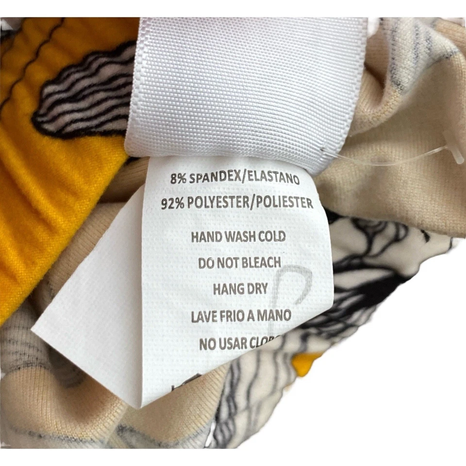 AGNES & DORA Mujer Talla Pequeña/Mediana Estampado Floral Pull On Leggings Pantalones Nuevos con Etiquetas Foto 4 de 4