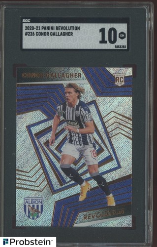 2020-21 Panini Revolution Soccer #226 Conor Gallagher RC Rookie SGC 10 GEM MINT
