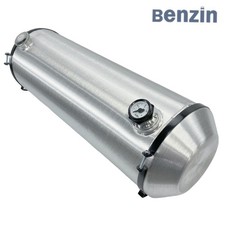 Universal 12x38 18.3 Gallon 14 Npt Spun Aluminum Fuel Tank Wgauge