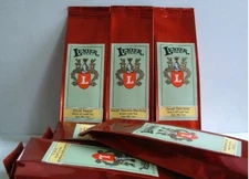 6 Lenier Sample Decaffeinated Flavored Leaf Teas 2oz Each.  Sample # 5