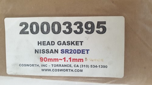 Cosworth steel head gasket. Suit Nissan SR20DET. Silvia, 240SX, 180SX, S14, S15. - Picture 8 of 14