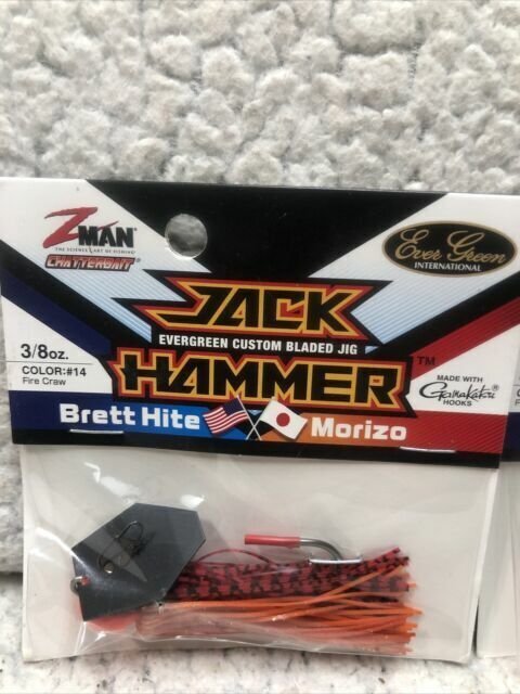 Z-Man CBJH38-14 Chatterbait Jack Hammer for sale online | eBay