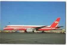 Postcard Airline LTU Boeing 757-2G5 D-AMUV BUCHairCARD CC10.
