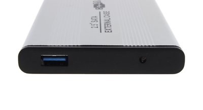 2,5' USB 3.0 Gehäuse + Kabel/Tasche f. SATA HDD #e811