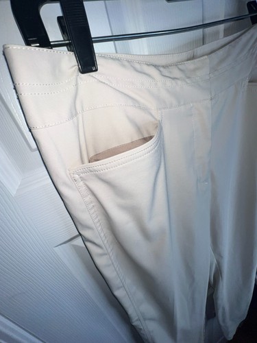 Pantalones de vestir activos Tail para mujer 12 beige pierna recta clásicos de golf esenciales L - Imagen 7 de 15