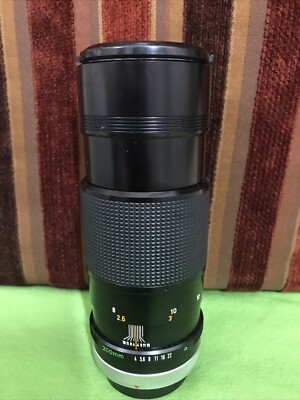 【美品】CANON LENS FD 200mm 1:2.8 Canon FD 200mm F2.8 New FD Lens - AE-1 A-1 F-1 nFD 1,8 200 Tele