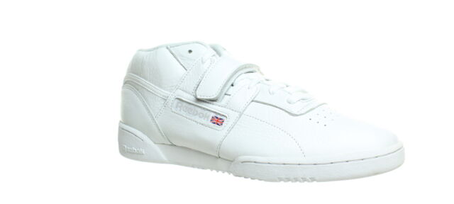 reebok workout clean mid strap