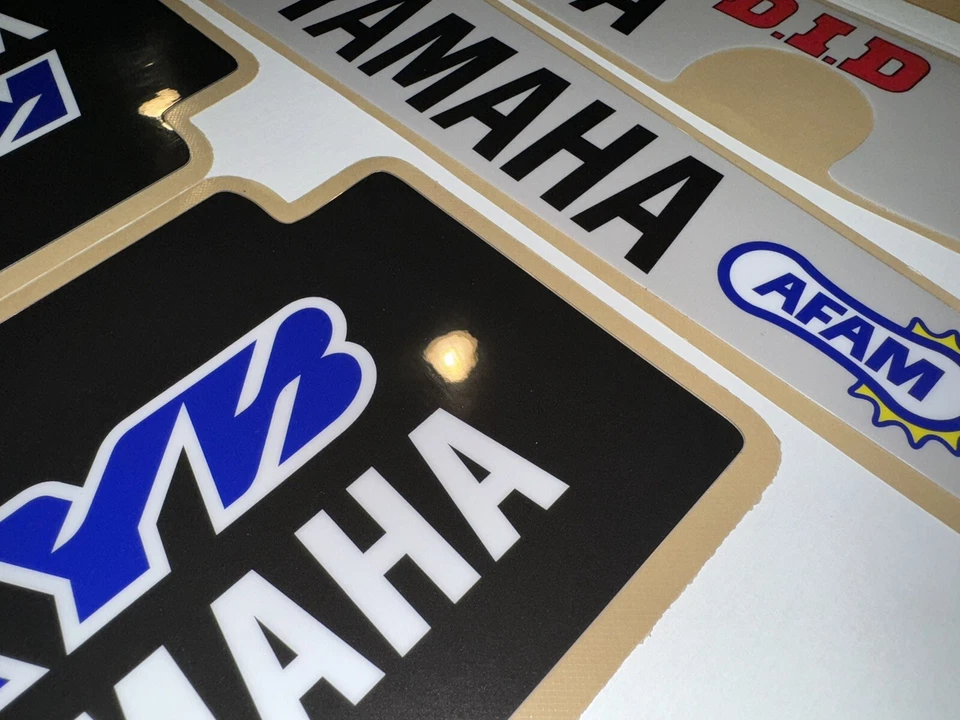 Brazo oscilante KYB HORQUILLA SUPERIOR GRÁFICOS YAMAHA YZ 125 YZ250 2005-2022 Pegatina MX Foto 3 de 4