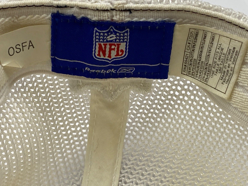 Reebok NFL Super Bowl XL Detroit Hat Cap Mesh Back Red White Blue OSFA USED - Picture 15 of 17