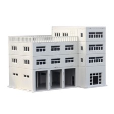 Maquette De Scène Résidentielle De Garage De Train Ferroviaire