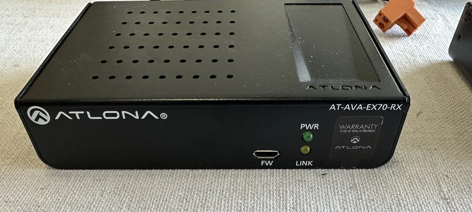 ATLONA AT-AVA-EX70-2PS-KIT Receiver/Transmitter 4K UHD HDMI HDBaseT Extender U02 - Image 2 of 4