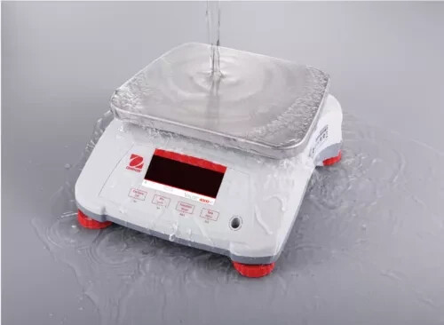 Ohaus Valor 4000 IPx8 ABS Dual Display 1500g, water resistant food bench scale - Picture 3 of 7