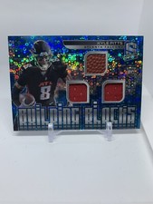2021 Panini Spectra Building Blocks Neon Blue /60 Kyle Pitts #BB-KP Rookie Card