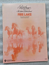 1980 Contemporary Sheet Music Fire Lake